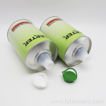 1L Round Metal Tin Can for Automotive Coating